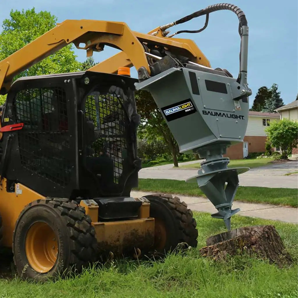 Skid Steer Stump Planer
