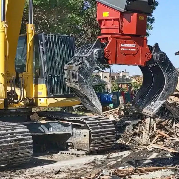 Rotating Excavator Grapple