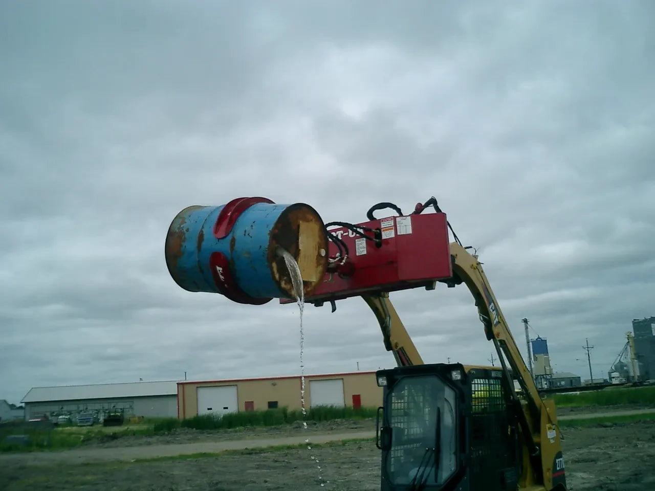 Skid Steer Barrel Handler