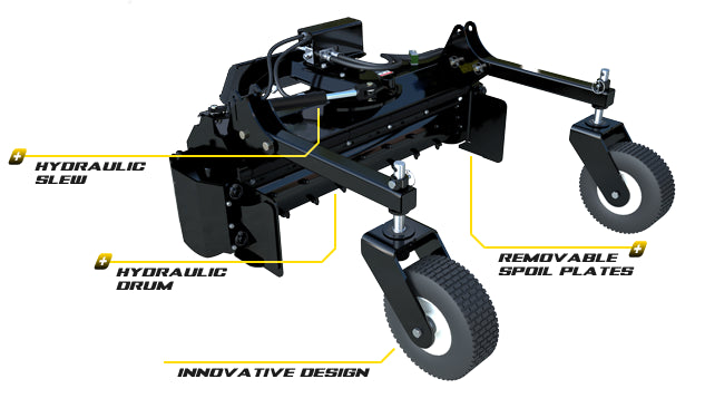 Stinger Attachments Mini Skid Steer Soil Conditioner (MSC)