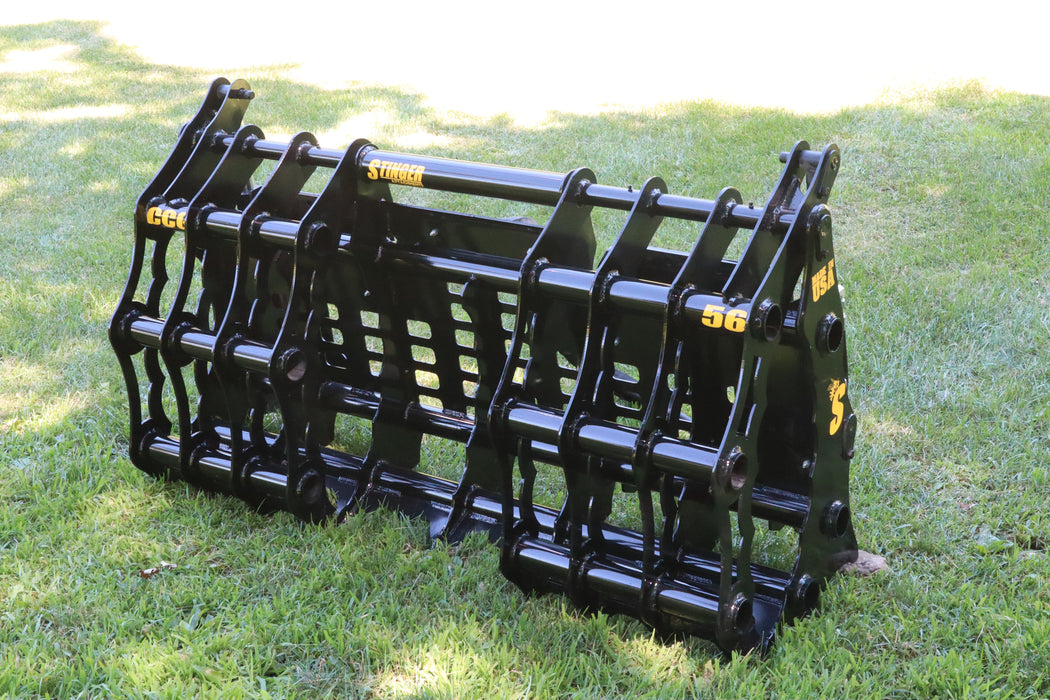 Stinger Attachments Compact Tractor Clam Grapple (CCG)