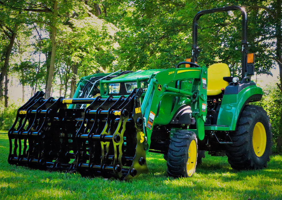 Stinger Attachments Compact Tractor Clam Grapple (CCG)
