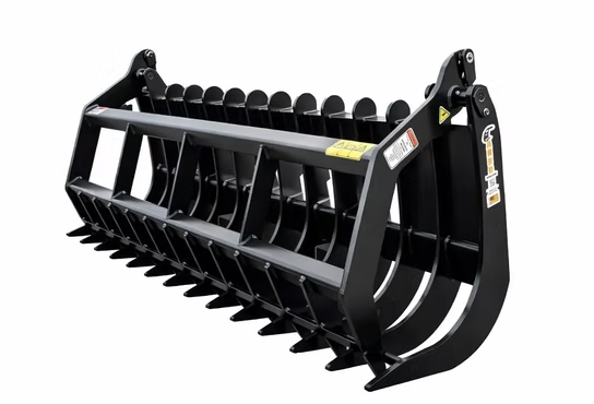 High Capacity Root Rake Grapple (GR120HC-6) - ANBO