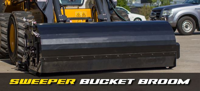 Stinger Attachments Utility Tractor Pickup Broom (PUBROOM)