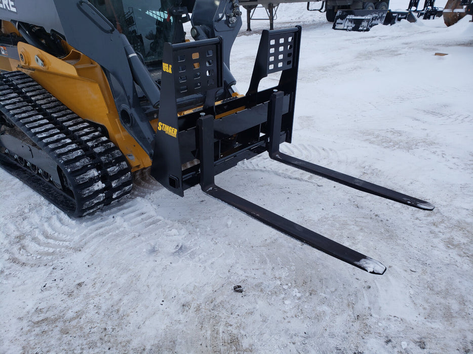 Stinger Attachments Skid Steer Pallet Forks Attachment (PF)