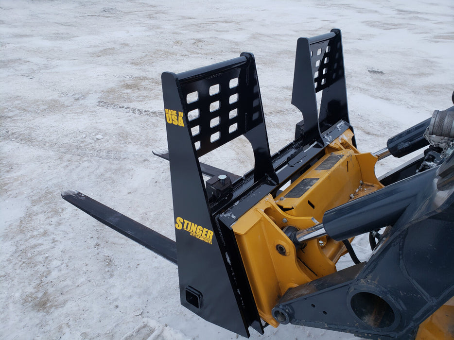 Stinger Attachments Skid Steer Pallet Forks Attachment (PF)