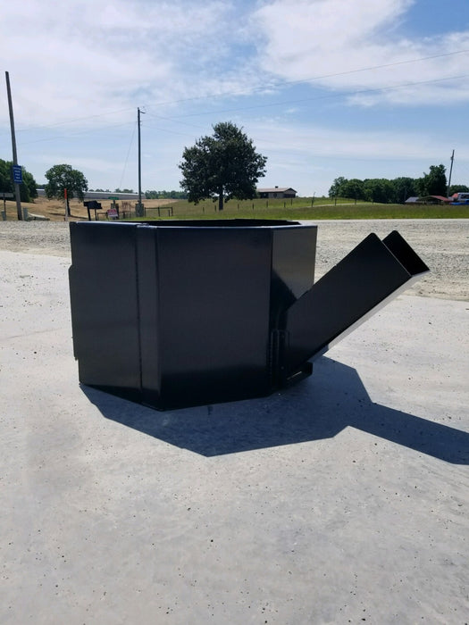 Skid Steer Concrete Placement Bucket - Loflin Fabrication