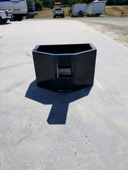 Skid Steer Concrete Placement Bucket - Loflin Fabrication