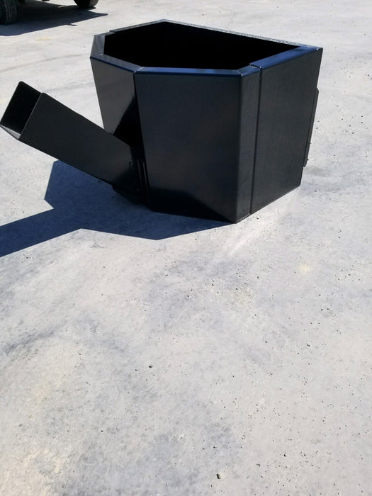 Skid Steer Concrete Placement Bucket - Loflin Fabrication