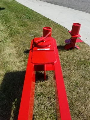 Skid Steer Hydraulic Log Splitter Attachment - TM Manufacturing Pro 2
