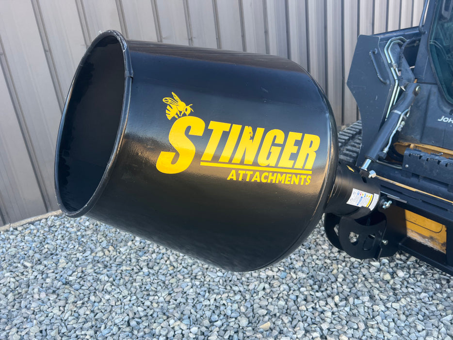 Stinger Attachments Skid Steer Cement Mixer (CM)