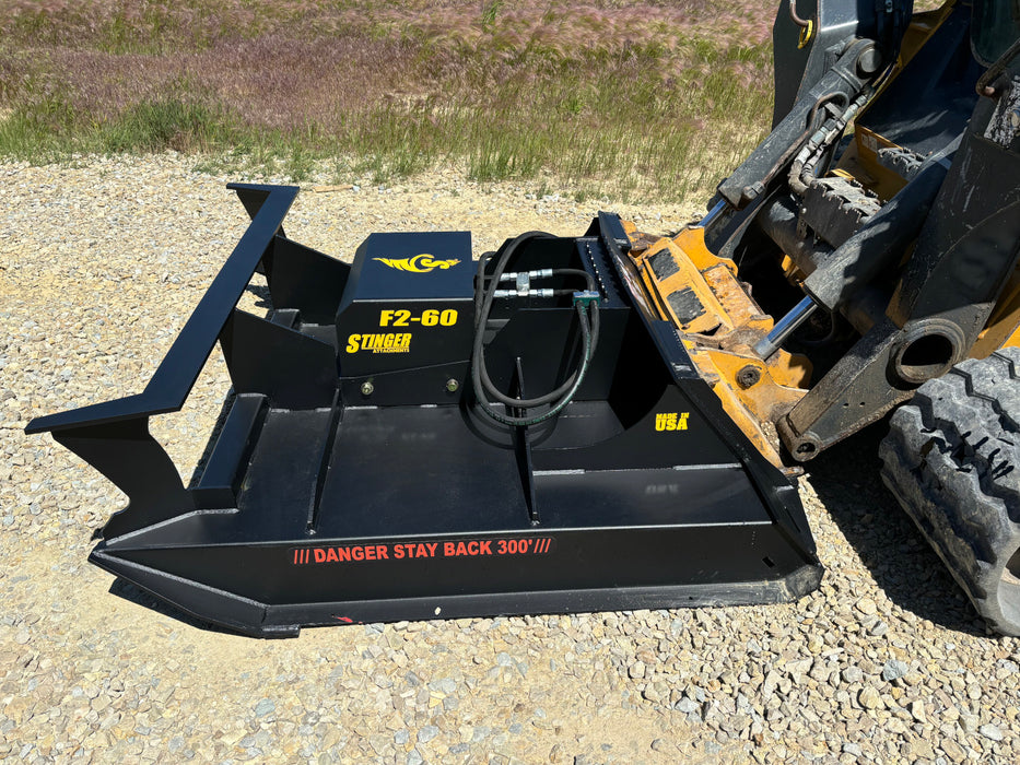 Stinger Attachments Skid Steer Twister F2 Brush Cutter (TF2)