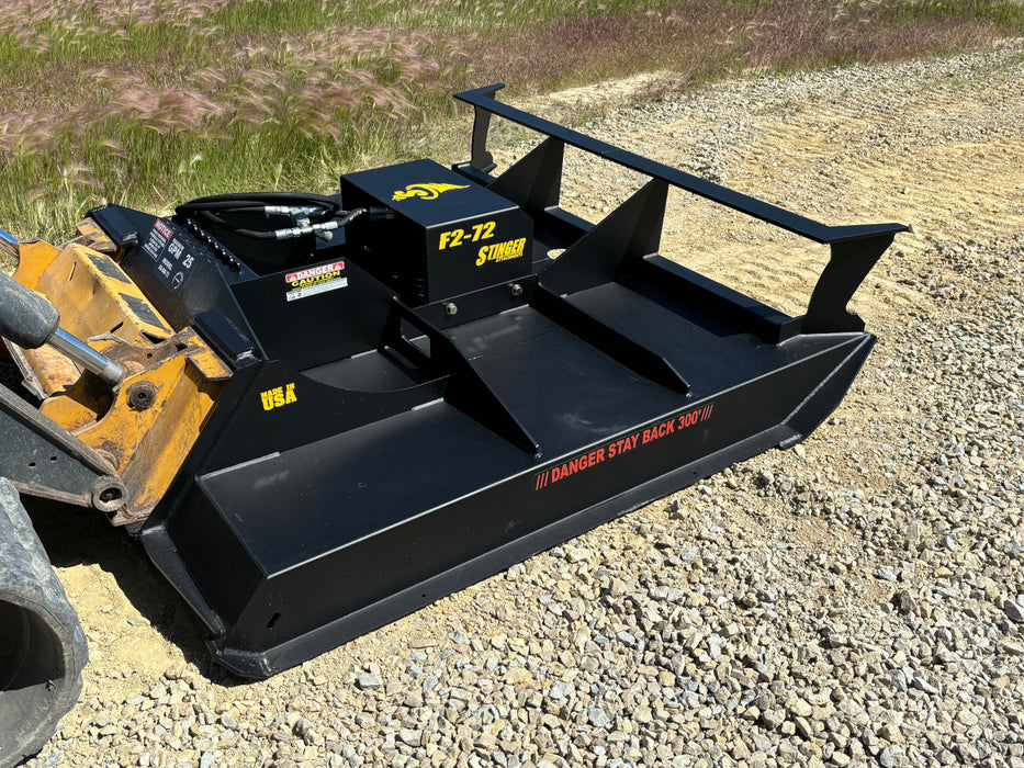 Stinger Attachments Skid Steer Twister F2 Brush Cutter (TF2)