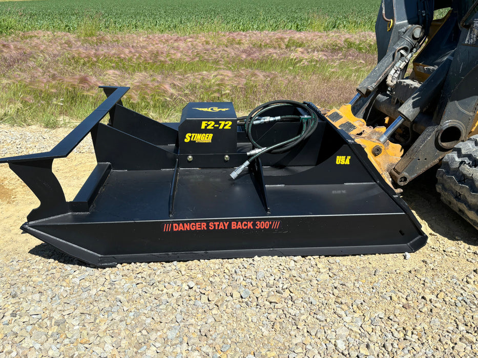 Stinger Attachments Skid Steer Twister F2 Brush Cutter (TF2)
