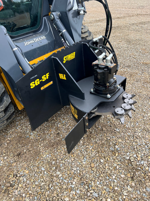 Stinger Attachments Skid Steer Stump Grinder