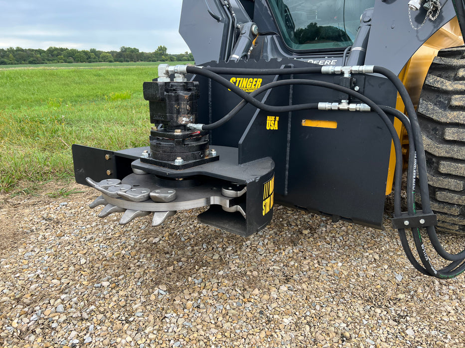 Stinger Attachments Skid Steer Stump Grinder