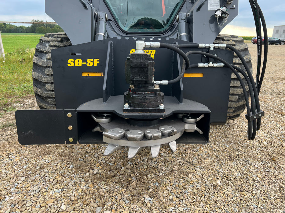 Stinger Attachments Skid Steer Stump Grinder