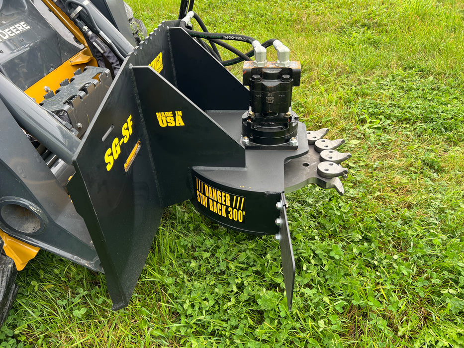 Stinger Attachments Skid Steer Stump Grinder