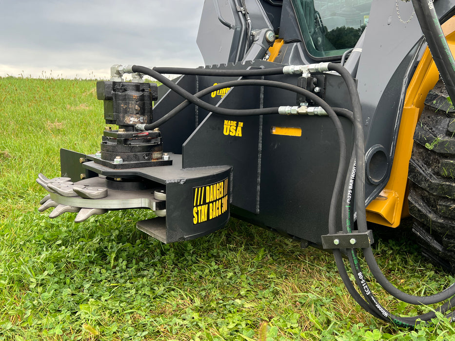 Stinger Attachments Skid Steer Stump Grinder