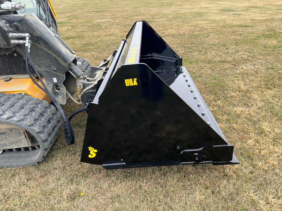Stinger Attachments Skid Steer Hydraulic Dump Bucket (HDB)