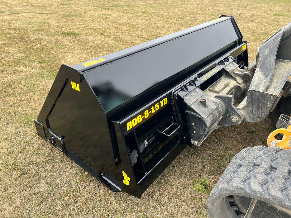 Stinger Attachments Skid Steer Hydraulic Dump Bucket (HDB)
