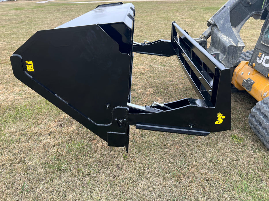 Stinger Attachments Skid Steer Hydraulic Dump Bucket (HDB)