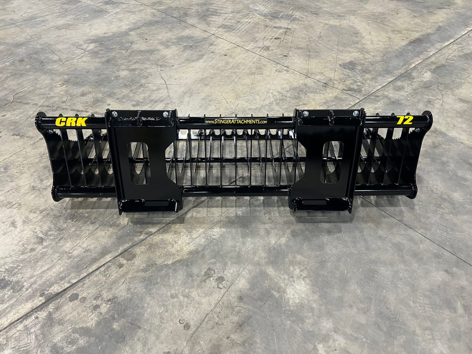 Stinger Attachments Compact Tractor Rock Bucket (CRK)