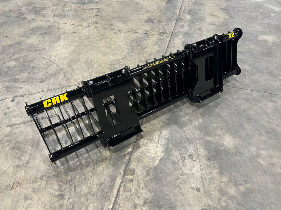 Stinger Attachments Compact Tractor Rock Bucket (CRK)