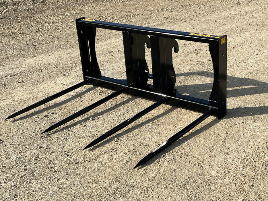 Stinger Attachments Wheel Loader Bale Spear – Series 4 XD (BS4-61-XD) Large Square Bale Mover