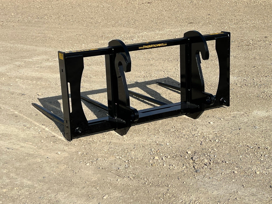 Stinger Attachments Wheel Loader Bale Spear – Series 4 XD (BS4-61-XD) Large Square Bale Mover