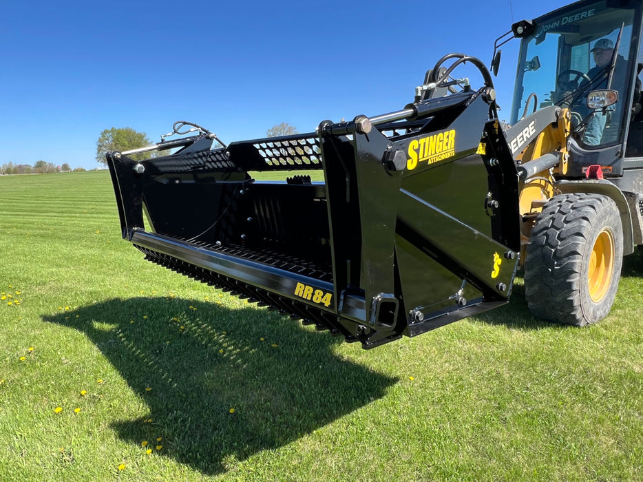 Stinger Attachments Wheel Loader Rock Bucket & Reel Package (RR)