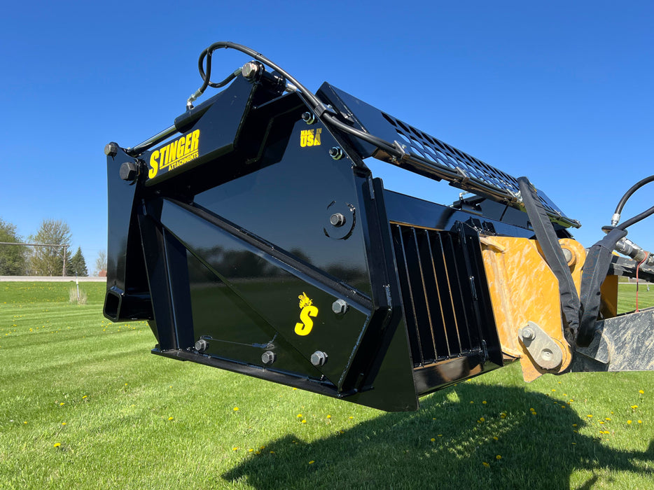 Stinger Attachments Wheel Loader Rock Bucket & Reel Package (RR)