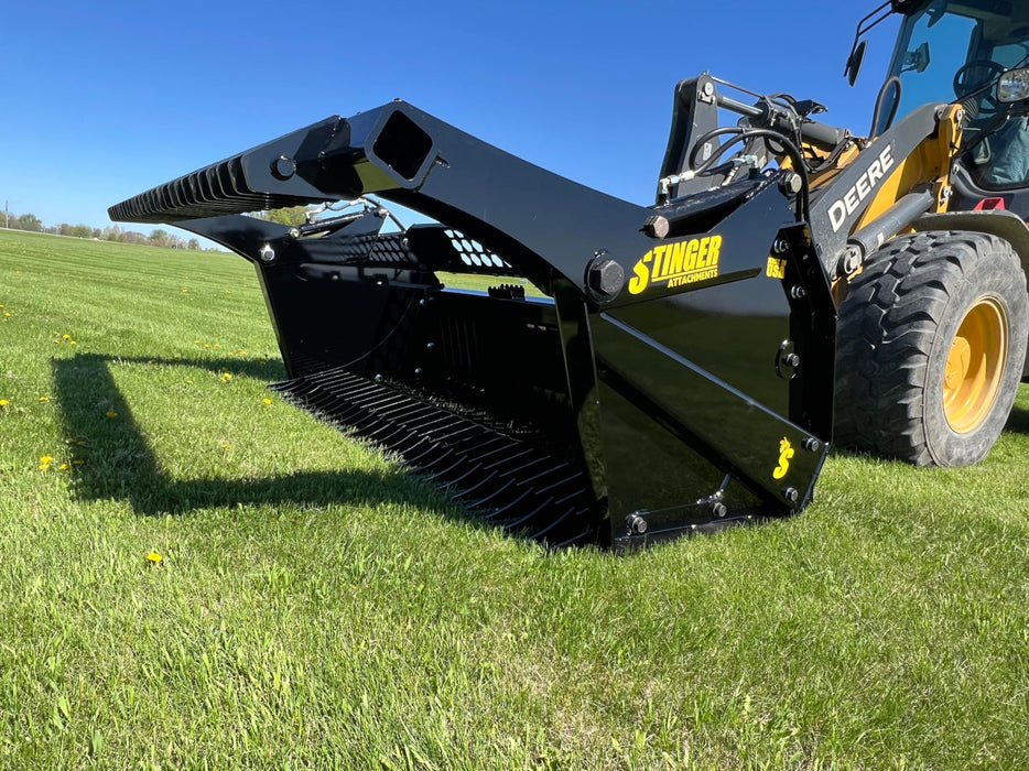 Stinger Attachments Wheel Loader Rock Bucket & Reel Package (RR)