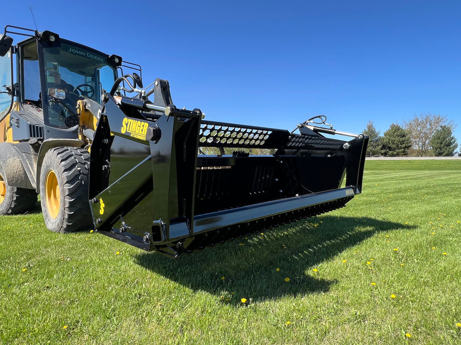 Stinger Attachments Wheel Loader Rock Bucket & Reel Package (RR)