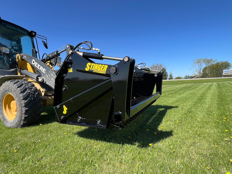 Stinger Attachments Wheel Loader Rock Bucket & Reel Package (RR)
