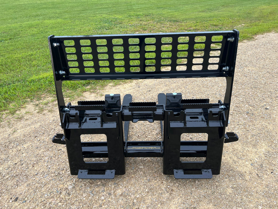 Stinger Attachments Wheel Loader Class 3 Pallet Forks Attachment (PF3-WL)