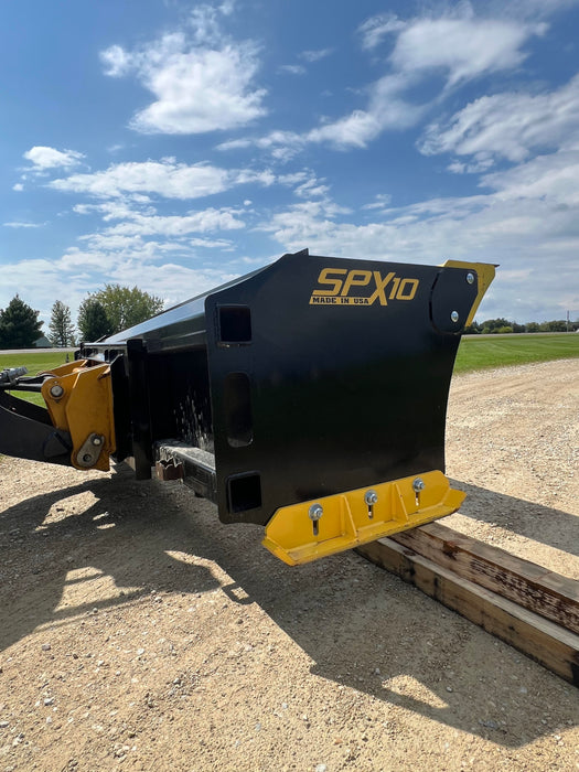 Stinger Attachments Skid Steer Snow Pusher Extreme Rotating/Oscillating (SPXR)