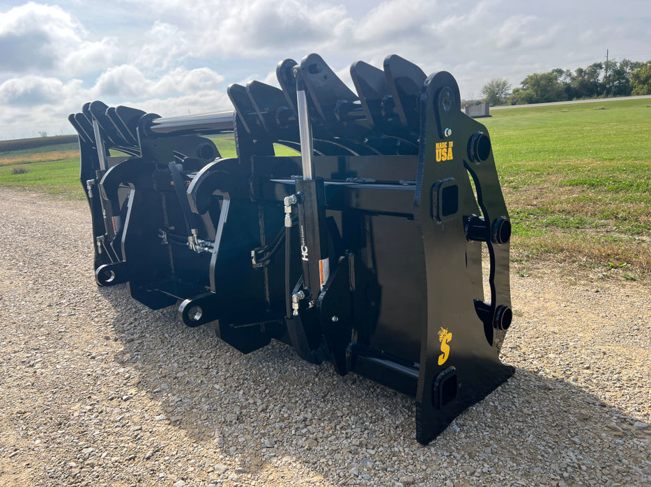 Stinger Attachments Wheel Loader Clam Grapple Severe Duty (CG-SXD)