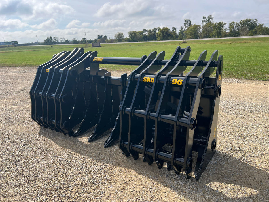 Stinger Attachments Wheel Loader Clam Grapple Severe Duty (CG-SXD)