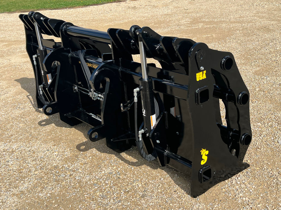 Stinger Attachments Wheel Loader Clam Grapple Severe Duty (CG-SXD)