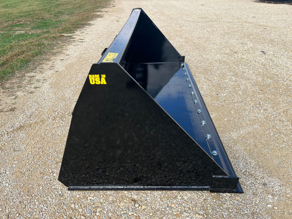 Wheel Loader Snow Pusher Bucket – Stinger Attachments (SNB)