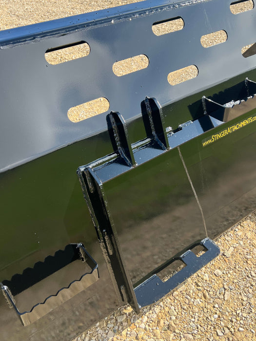 Wheel Loader Snow Pusher Bucket – Stinger Attachments (SNB)