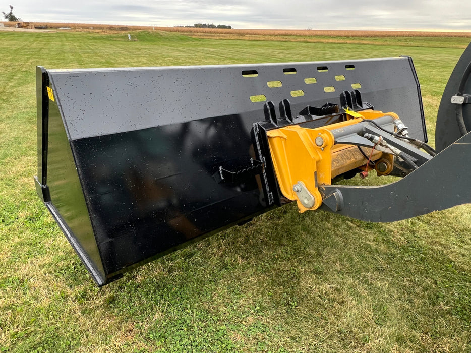 Wheel Loader Snow Pusher Bucket – Stinger Attachments (SNB)