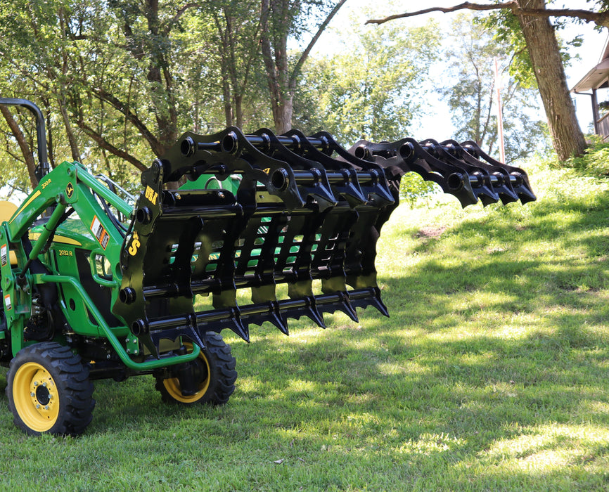 Stinger Attachments Compact Tractor Clam Grapple (CCG)