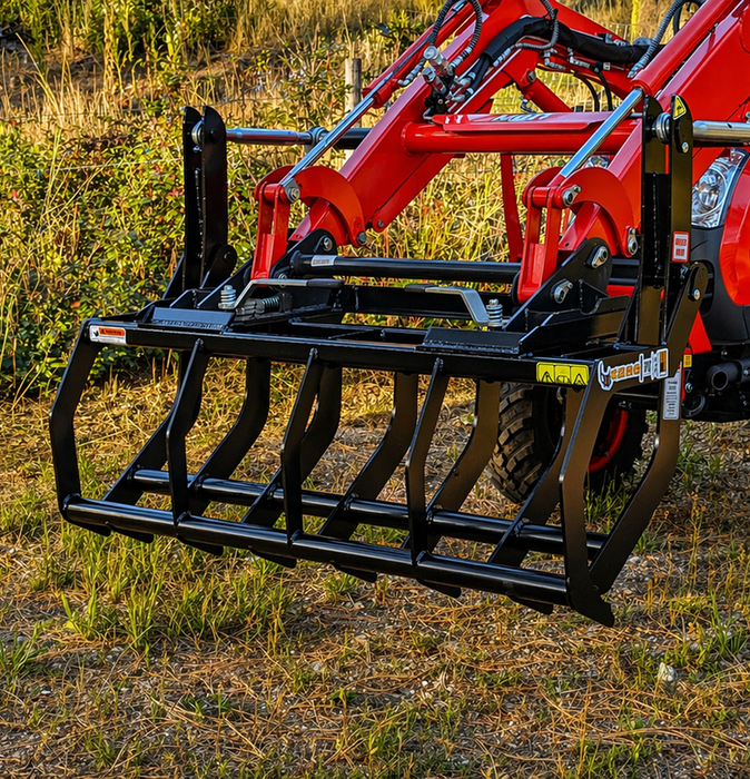 CLASP-IT™ Mechanical Grapple for Compact Tractors (MGR45-9-60) - ANBO