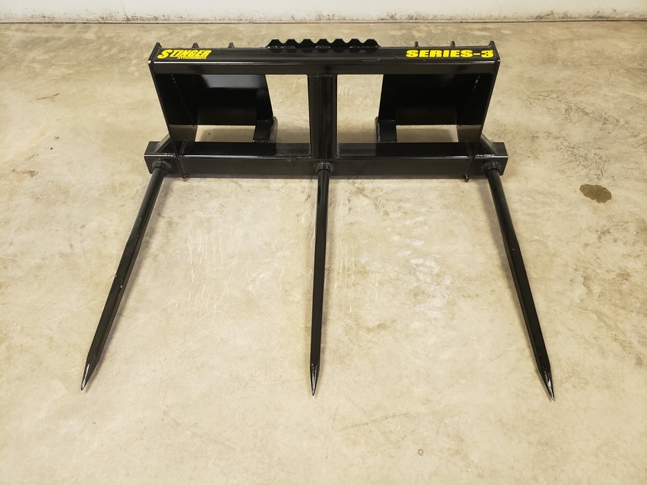 Stinger Attachments Skid Steer Bale Spear – Series 3 (BS3)