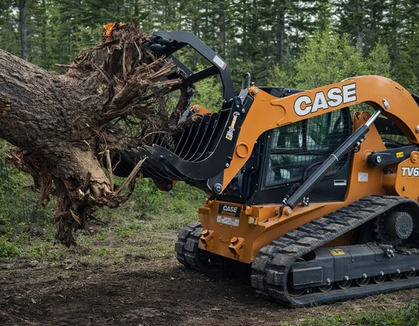 High Capacity Root Rake Grapple (GR120HC-6) - ANBO