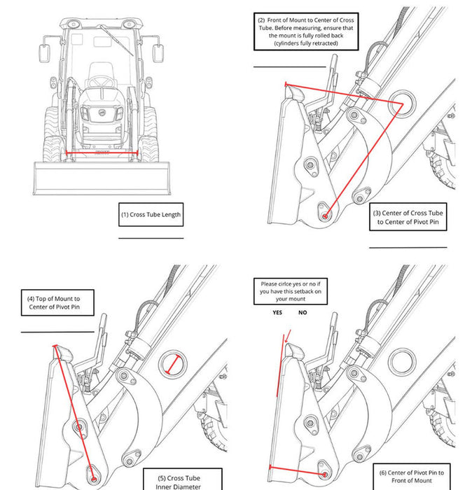 CLASP-IT™ Mechanical Grapple for Compact Tractors (MGR45-9-60) - ANBO