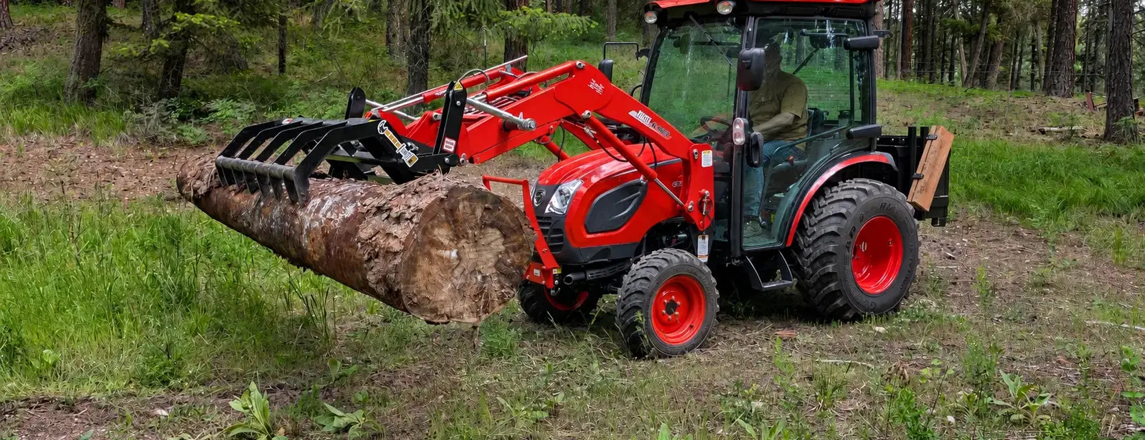 CLASP-IT™ Mechanical Grapple for Compact Tractors (MGR45-9-60) - ANBO