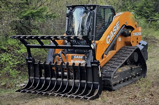 High Capacity Root Rake Grapple (GR120HC-6) - ANBO
